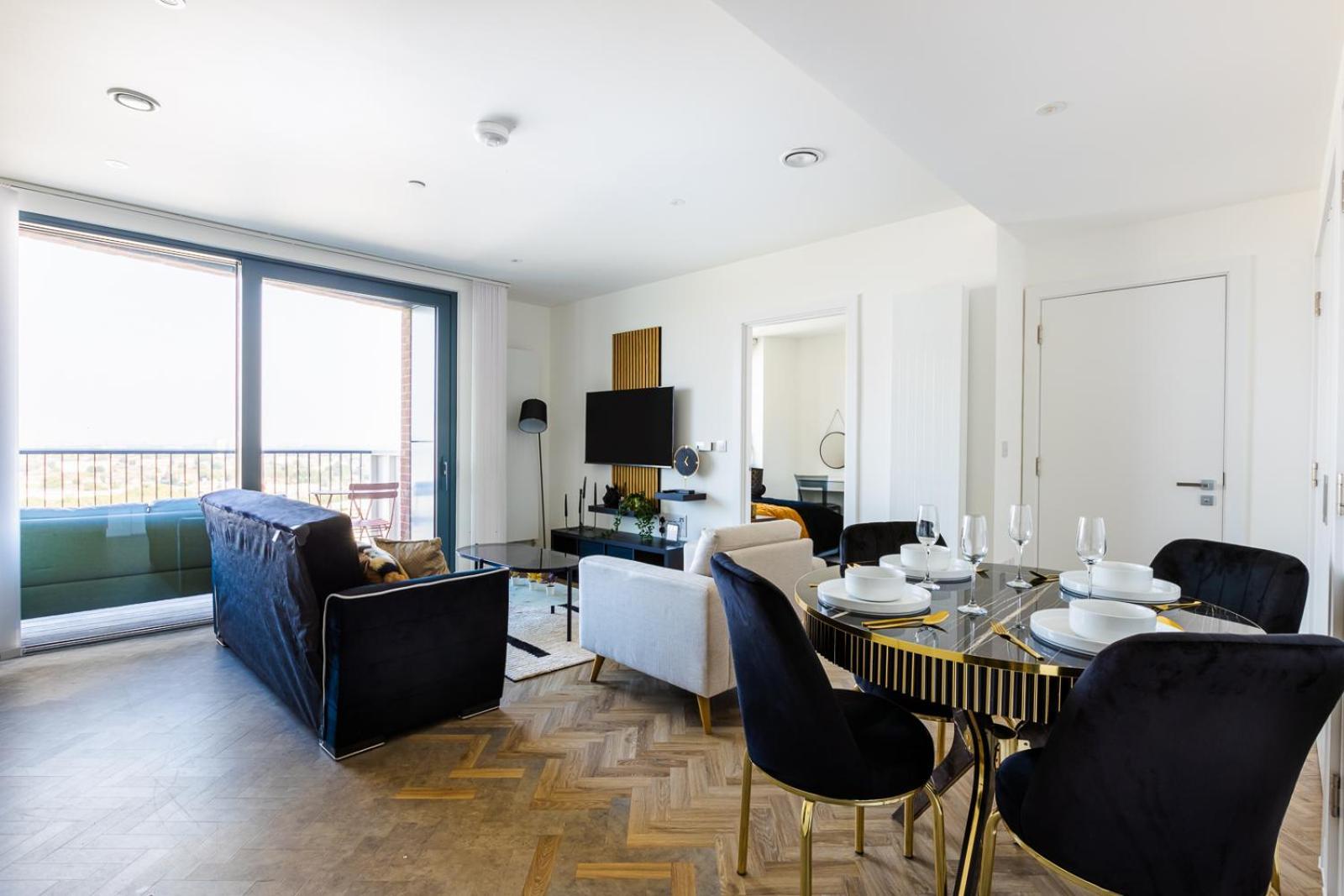 Luxury Apt Near Canary Wharf With Stunning Views لندن المظهر الخارجي الصورة